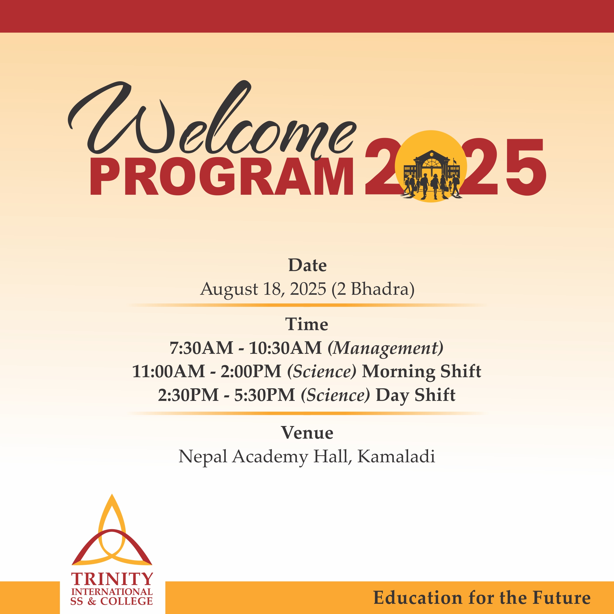 Welcome Program